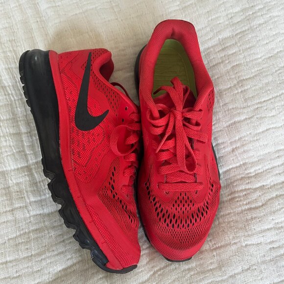Nike Air Max 2014 Atomic Red 5.5Y - Picture 1 of 8